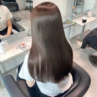 カラー 大人っぽ中韓レディ ヘア🤍MAOのヘアスタイル
