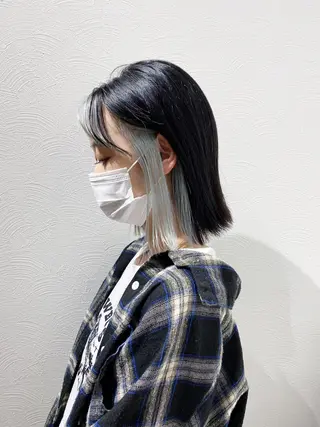 ミディアム MORIO|再現性× 癖毛レイヤーパーマのヘアスタイル