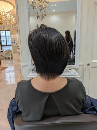 ショート Salon de with根本博史のヘアスタイル