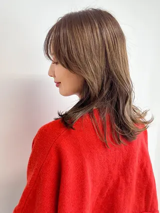 セミロング カラー ◽️Daiki／ 髪質再生◽️のヘアスタイル