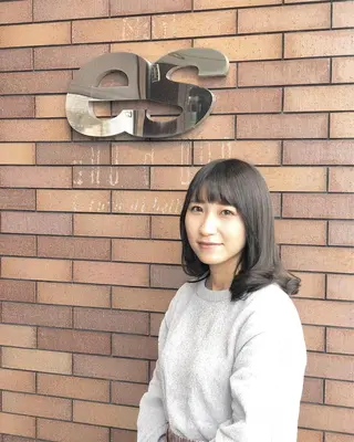 ミディアム カラー 坂元 智信のヘアスタイル