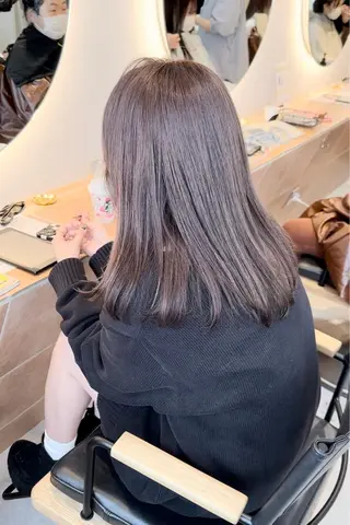 セミロング カラー パーマ ヘアアレンジ メンズ キッズ ネイル マツエク・マツパ アイブロウ 🦕ウルフカット 🦕ａｋｉｈｏのヘアスタイル
