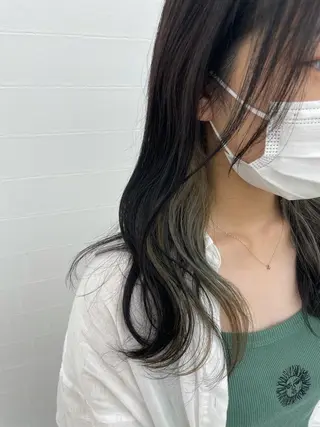 ロング カラー 田島 仁美のヘアスタイル