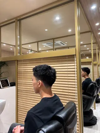 ショート 加藤 颯のヘアスタイル