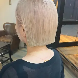 ショート カラー Lolonois梅田 /Okazaki:)のヘアスタイル