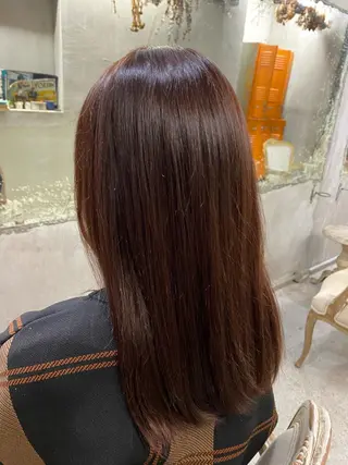 ミディアム カラー パーマ ヘアアレンジ メンズ お任せヘア☘️☘️ 及川渚のヘアスタイル