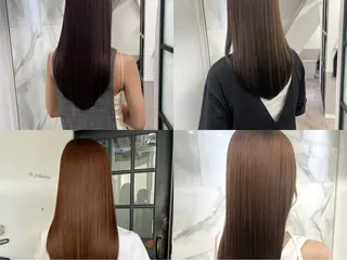 ロング 透明感カラー/伊藤 陸/soigneのヘアスタイル