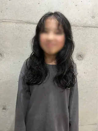 パーマ 森田 妃香のヘアスタイル