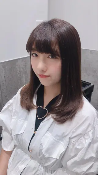 セミロング カラー パーマ キッズ stylist 🌸 kana.のヘアスタイル