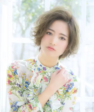 ショート カラー 髪質改善 の達人/杉原碧仁のヘアスタイル