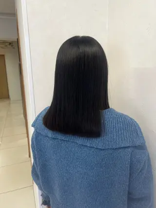 ミディアム ボブ/透明感カラー /さちかのヘアスタイル