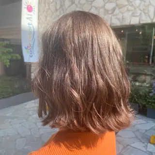 ミディアム カラー ヘアアレンジ 🦄アイリスト💐 小澤 愛蘭の眉毛・アイブロウイメージ