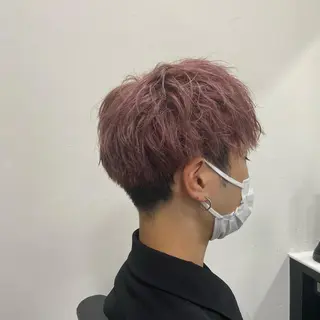 カラー メンズ Luce 杉本のヘアスタイル