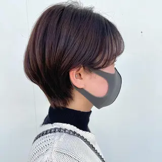 ショート カラー 𖧷 ⁺. 大人ヘア Yui 𓂃𓈒𓏸のヘアスタイル