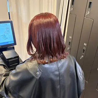 ミディアム カラー 🖤大人可愛い⌇ 𝐑 𝐈 𝐎🖤のヘアスタイル