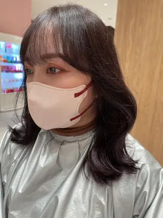 ミディアム ⛄️艶カラー／ レイヤー⛄️和也のヘアスタイル