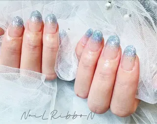 ネイル ネイルリボン 堀川のネイルデザイン