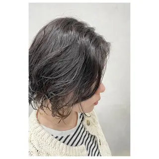 ショート カラー パーマ ヘアアレンジ メンズ キッズ TopStylist ✂︎ Azumaのヘアスタイル