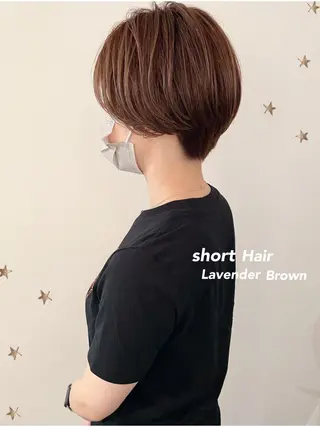 ショート 市川 千夏のヘアスタイル