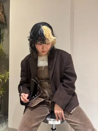 ミディアム カラー パーマ 鳥栖美容室/nir. 美優/ミユのヘアスタイル