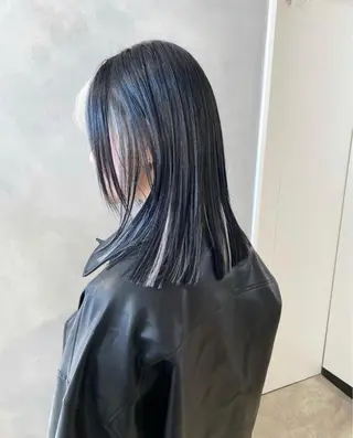 ミディアム カラー ヘアアレンジ 【姫カット】 ナカムラコウキのヘアスタイル