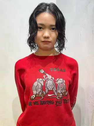 パーマ store所属・こうのゆうか/ デザインパーマのヘアスタイル