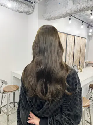 ロング カラー 韓国ヘア🫧 KAZUTOのヘアスタイル