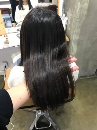 セミロング カラー 💎髪質改善💎 デザイナーshinのヘアスタイル