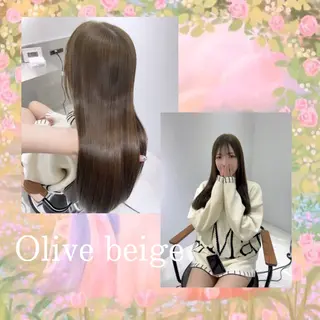 ロング カラー ヘアアレンジ 🎀トップスタイリ スト湯川響🎀のヘアスタイル