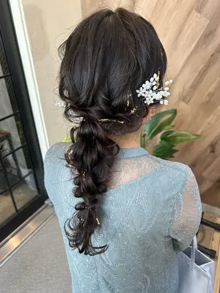 ロング ヘアアレンジ SHANTi 飯塚 ヘアセット/髪質改善のヘアスタイル