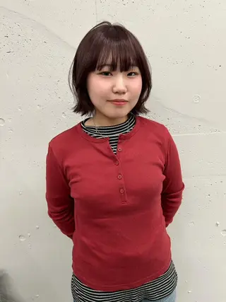 カラー ミディアム 透明感、柔らかカラー ♡トレンドカラー♡のヘアスタイル