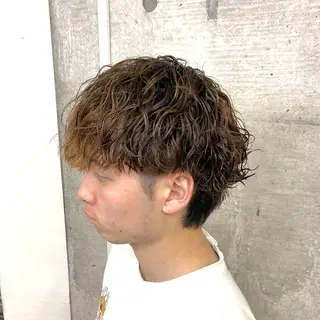 ミディアム Rikito .のヘアスタイル