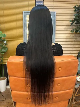 ロング ⚪️髪質改善 縮毛 店長 コウ⚪️のヘアスタイル