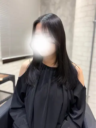 ロング カラー shiori/透明感 /顔周り/髪質改善のヘアスタイル