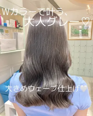 ロング カラー ヘアアレンジ Zina渋谷エリア マネージャShionのヘアスタイル
