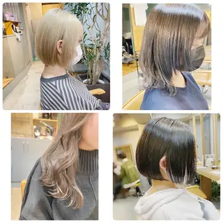 ショート カラー 🌈艶カラーリスト 🌈井原円袈🌈のヘアスタイル