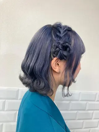 ミディアム ☁️hinako☁️ 1HAVANAのヘアスタイル