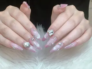 ネイル ミン ゴテゴテネイルのネイルデザイン