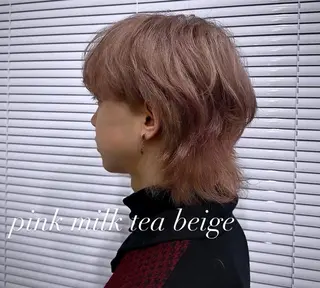 カラー メンズ 透明感カラー/ メンズパーマ/竜希のヘアスタイル