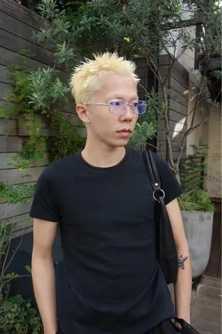 ショート HEIMER ミカド　サトル△のヘアスタイル