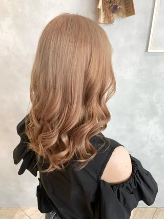 セミロング カラー ROSEL末吉 海渡のヘアスタイル
