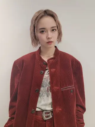 カラー ミディアム OMA カタギシのヘアスタイル