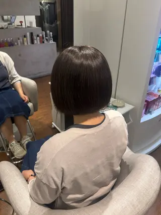 カラー 𩵋住 佳帆のヘアスタイル