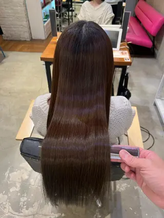 ロング カラー ✨縮毛矯正/髪質改善 錦糸町/松坂拓馬のヘアスタイル
