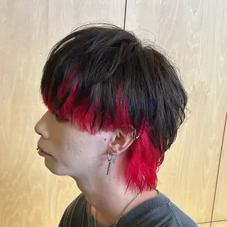 カラー 大沼 那奈のヘアスタイル