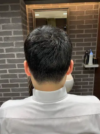 ショート メンズ 羽木 隆徒のヘアスタイル