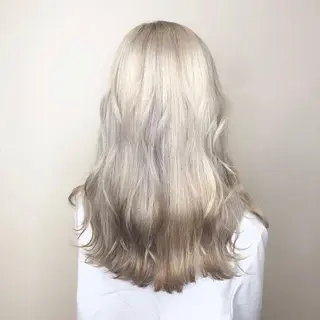 ロング レイヤー/ハッシュ 渋谷/サッタのヘアスタイル