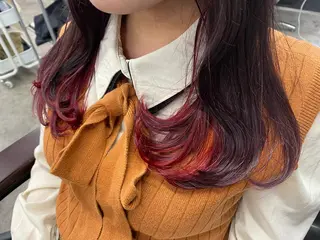 カラー 中富 🍪みなのヘアスタイル