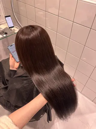 ロング カラー 髪質改善🩰透明感カ ラー🎀hinanoのヘアスタイル