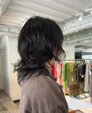 ミディアム パーマ ANY/須田麻人 /パーマスタイルのヘアスタイル